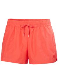 Spodenki damskie Helly Hansen Scape. Kolor: czerwony. Sezon: lato. Sport: turystyka piesza