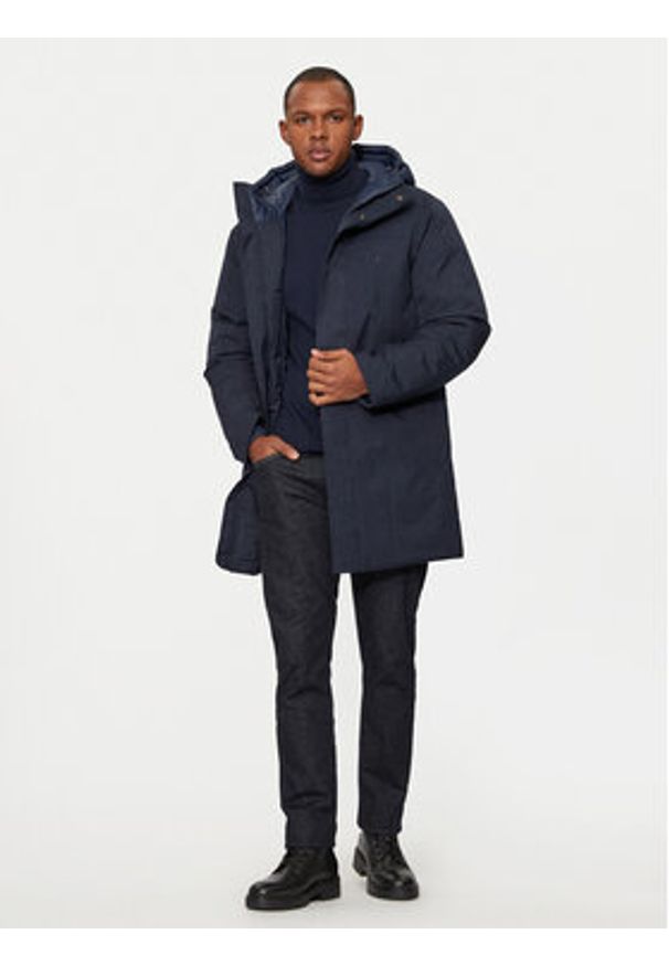 United Colors of Benetton - United Colors Of Benetton Kurtka zimowa 28YSUN05Q Granatowy Regular Fit. Kolor: niebieski. Materiał: syntetyk. Sezon: zima