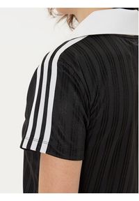 Adidas - adidas T-Shirt adicolor Football Jacquard JD2606 Czarny Slim Fit. Kolor: czarny. Materiał: syntetyk #4