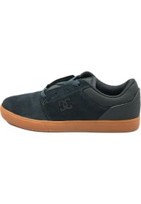 Trampki DC Shoes Crisis 2, Mężczyźni. Kolor: czarny. Materiał: zamsz, materiał. Sport: skateboard