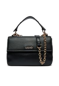 Liu Jo Torebka Ecs M Crossbody AF4261 E0037 Czarny. Kolor: czarny. Materiał: skórzane