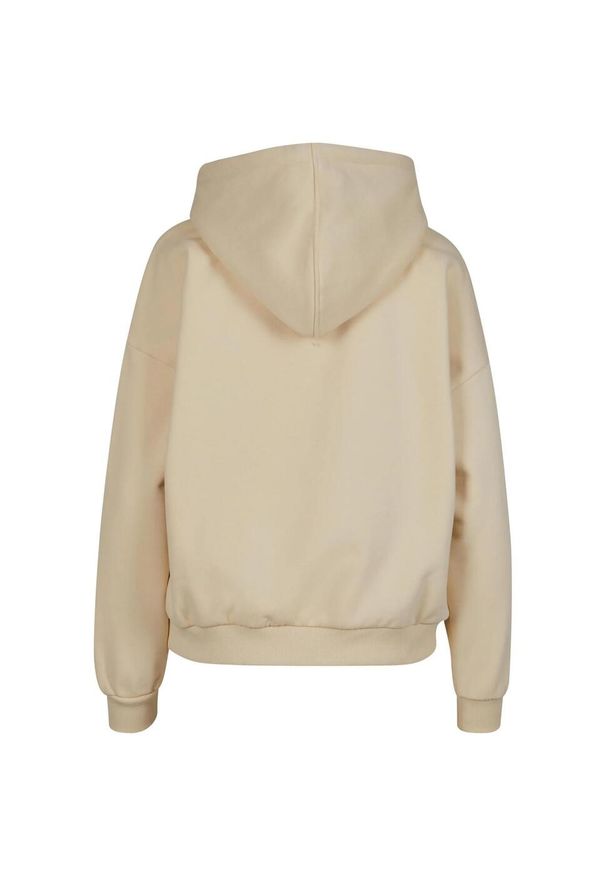 Urban Classics - Damska Bluza Z Kapturem Ultra Heavyweight Oversized Hoodie. Typ kołnierza: kaptur. Kolor: beżowy