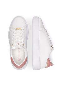 Beverly Hills Polo Club Sneakersy V12-712 Biały. Kolor: biały. Materiał: skóra