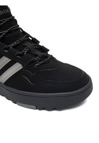 Adidas - adidas Sneakersy Hoops 4.0 Mid JQ5361 Czarny. Kolor: czarny. Materiał: skóra #4