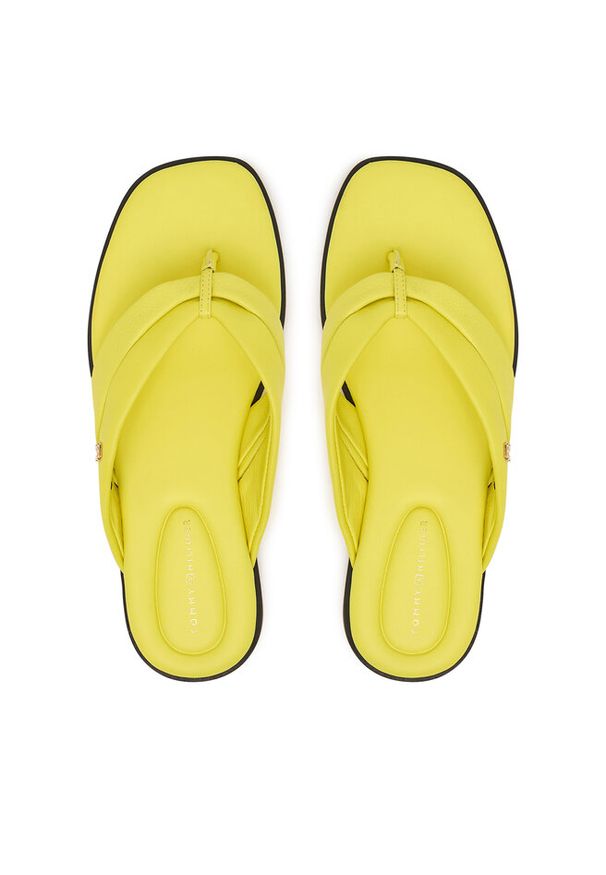 TOMMY HILFIGER - Japonki Tommy Hilfiger. Kolor: żółty