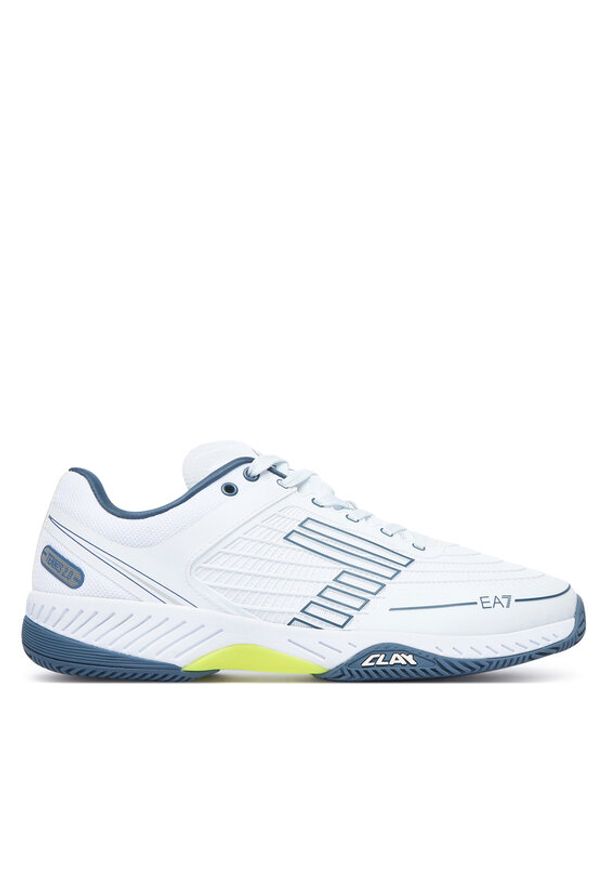 EA7 Emporio Armani Sneakersy X8X242 XK438 MZ872 Biały. Kolor: biały. Materiał: skóra