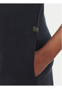 G-Star RAW - G-Star Raw Sukienka codzienna D28665-E406 Granatowy Regular Fit. Okazja: na co dzień. Kolor: niebieski. Materiał: wiskoza. Typ sukienki: proste. Styl: casual #4