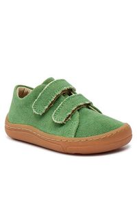 Froddo Sneakersy Barefoot Vegan G3130248-1 M Zielony. Kolor: zielony. Materiał: materiał