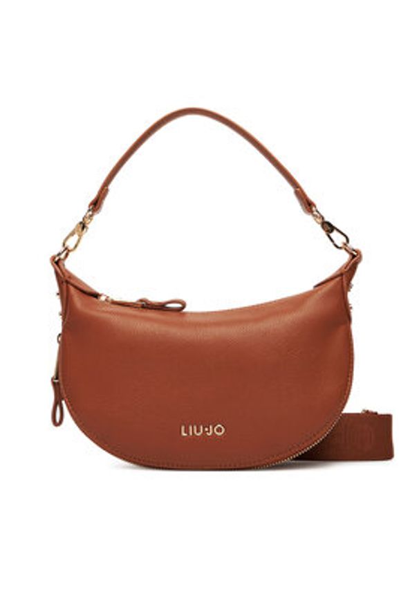 Liu Jo Torebka Ecs S Hobo AF5043 E0058 Brązowy. Kolor: brązowy. Materiał: skórzane
