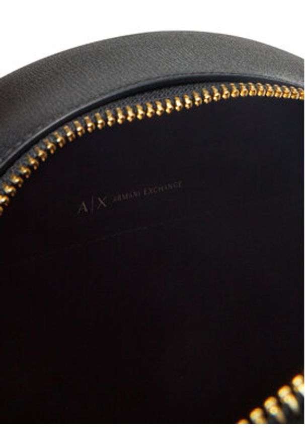 Armani Exchange Plecak XW001204 AF13672 UC001 Czarny. Kolor: czarny. Materiał: skóra