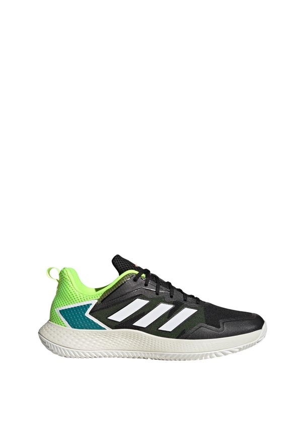Adidas - Defiant Speed Tennis Shoes. Kolor: czarny, niebieski, wielokolorowy, biały. Materiał: materiał. Sport: tenis