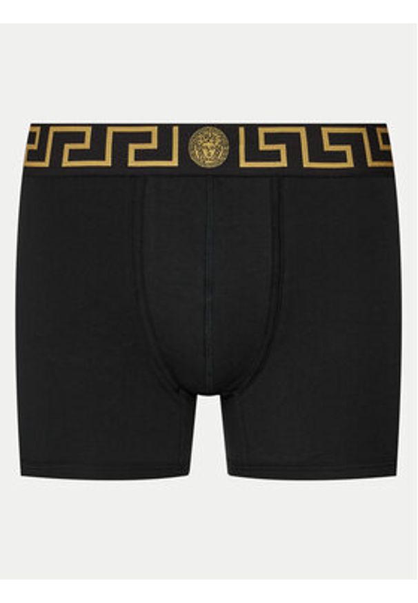 VERSACE - Versace Bokserki AU10028 1A10011 Czarny. Kolor: czarny. Materiał: bawełna
