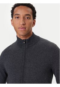 BOSS Kardigan H-Heterno 50549950 Szary Regular Fit. Kolor: szary. Materiał: wełna #2