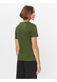 Aeronautica Militare T-Shirt 232TS2178DJ496 Zielony Regular Fit. Kolor: zielony. Materiał: bawełna #5
