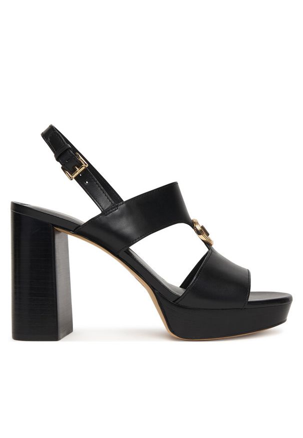 Sandały MICHAEL Michael Kors. Kolor: czarny. Obcas: na platformie