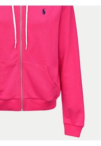 Polo Ralph Lauren Bluza 211935584014 Różowy Regular Fit. Typ kołnierza: polo. Kolor: różowy. Materiał: bawełna #6