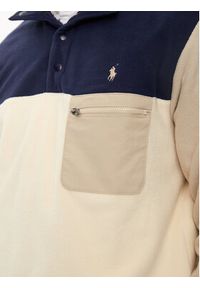 Polo Ralph Lauren Polar 710951455001 Beżowy Regular Fit. Typ kołnierza: polo. Kolor: beżowy. Materiał: syntetyk #3