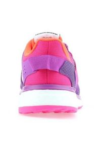 Buty do biegania Adidas Response 3 W AQ6103 fioletowe wielokolorowe. Zapięcie: sznurówki. Kolor: fioletowy, wielokolorowy. Materiał: syntetyk, materiał, guma. Szerokość cholewki: normalna. Sport: bieganie