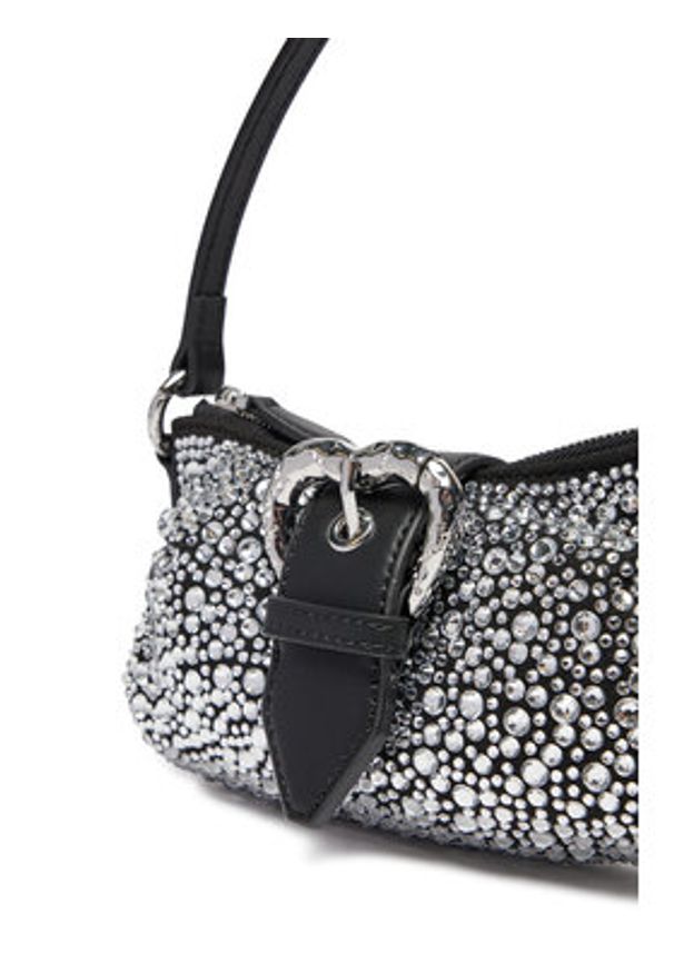 Pinko - PINKO Torebka Jolene Baby AI 24-25 PLTT 103861 A20I Czarny. Kolor: czarny. Materiał: skórzane