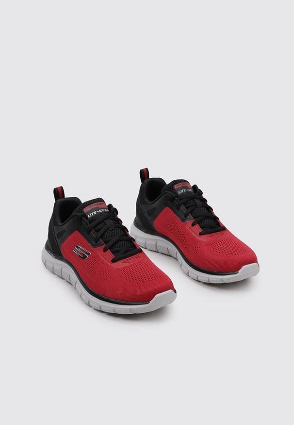 skechers - Tenisówki Skechers Model Track Kolor Czerwony. Kolor: czerwony. Materiał: materiał, syntetyk