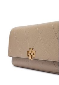 Tory Burch Torebka Quilted Chain Wallet 186041 Kremowy. Kolor: kremowy. Materiał: skórzane #4