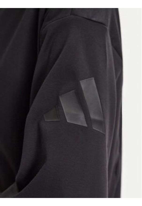 Adidas - adidas T-Shirt ALL SZN Soft Lux JM3800 Czarny Loose Fit. Kolor: czarny. Materiał: bawełna