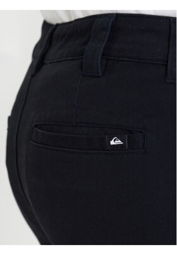 Quiksilver Szorty materiałowe Union Straight 20" EQYWS03916 Czarny Regular Fit. Kolor: czarny. Materiał: bawełna