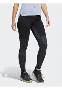 Adidas - adidas Legginsy Terrex Agravic Trail HL1727 Szary Tight Fit. Kolor: szary. Materiał: syntetyk #4