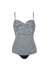 SUNFLAIR - Tankini Basic. Kolor: czarny. Materiał: elastan, poliamid