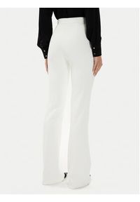 Elisabetta Franchi Spodnie materiałowe PA-030-46E2-V250 Biały Regular Fit. Kolor: biały. Materiał: syntetyk #3