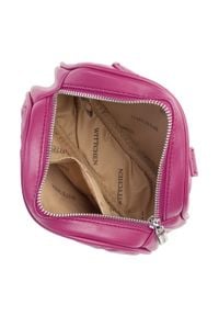 Wittchen - Damska torebka nerka pikowana. Kolor: różowy. Materiał: skóra ekologiczna #3