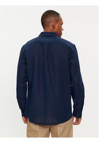 Wrangler Koszula 112352186 Granatowy Regular Fit. Kolor: niebieski. Materiał: bawełna