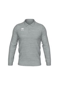 ERREA - Dziecięca koszulka polo z długim rękawem Errea Evo. Typ kołnierza: polo. Kolor: szary. Długość rękawa: długi rękaw. Długość: długie. Styl: sportowy #1