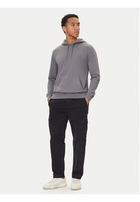 BOSS Bluza Wetalk 50509314 Szary Regular Fit. Kolor: szary. Materiał: bawełna