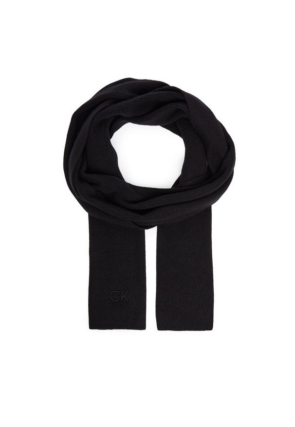 Szalik Calvin Klein. Kolor: czarny