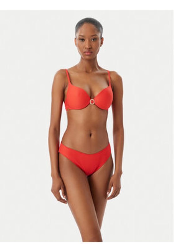 SELMARK - Selmark Góra od bikini BN313 Czerwony jasny. Kolor: czerwony. Materiał: syntetyk