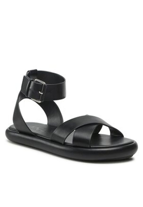 ONLY Shoes Sandały Onlmontana-1 15288148 Czarny. Kolor: czarny. Materiał: skóra