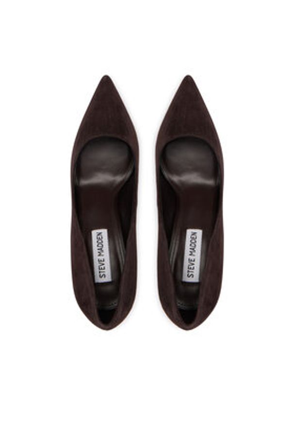 Steve Madden Szpilki Thrive Pump SM11003887 Brązowy. Kolor: brązowy. Materiał: zamsz, skóra. Obcas: na szpilce