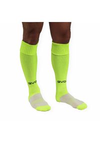 Givova Żółte Fluo Buty 35-39: Sportowe i Ekologiczne. Kolor: żółty. Materiał: poliester, bawełna. Sport: piłka nożna