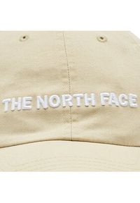 The North Face Czapka z daszkiem Horizontal Embro NF0A5FY13X41 Beżowy. Kolor: beżowy. Materiał: bawełna, materiał