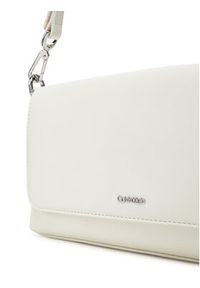 Calvin Klein Torebka Ck Must Convertible Shoulder Bag K60K612902 Écru. Materiał: skórzane #3