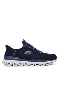 skechers - Sneakersy Skechers. Kolor: niebieski