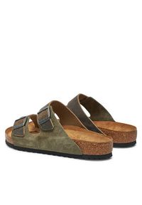 Birkenstock Klapki Arizona Leve 1028151 Khaki. Kolor: brązowy. Materiał: skóra #4