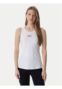 EA7 Emporio Armani Top 7W000314 AF14524 Biały Regular Fit. Kolor: biały. Materiał: syntetyk #1