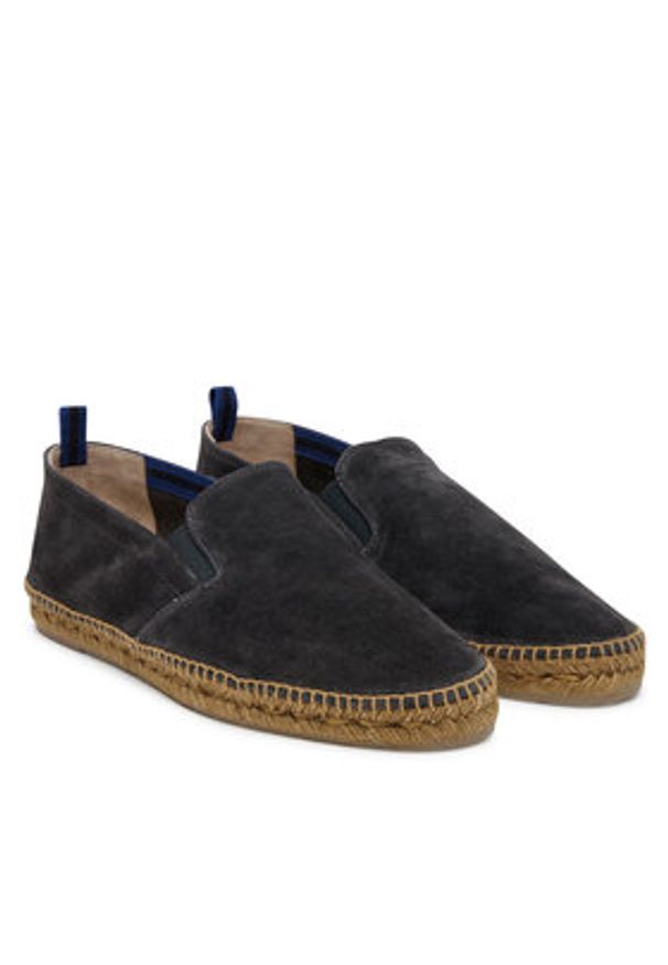 Castañer Espadryle Joel T/186 23416 Szary. Kolor: szary. Materiał: skóra, zamsz