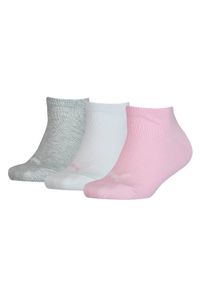 Skarpety Sportowe Puma Kids Invisible Biały. Kolor: różowy