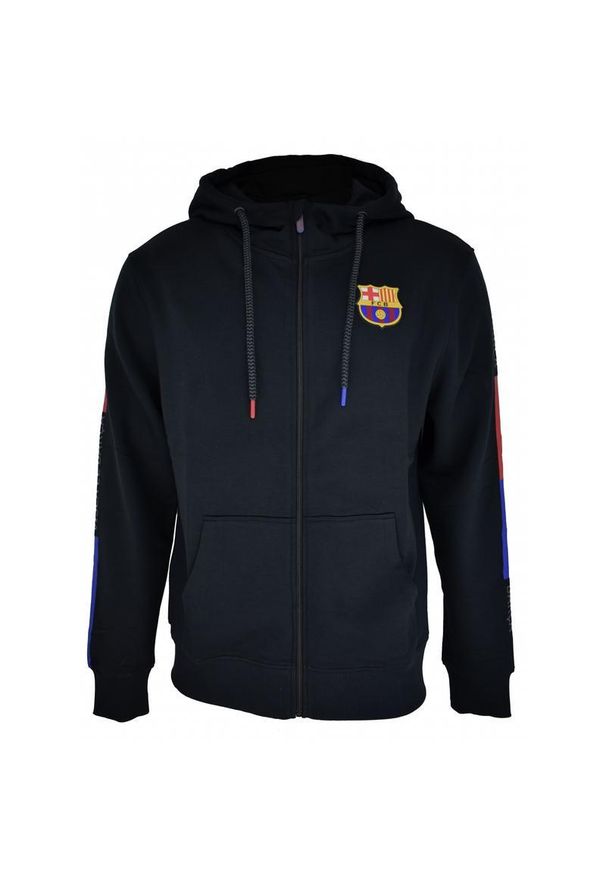 Bluza dziecięca FC Barcelona 2024-25 w kolorze czarnym. Kolor: wielokolorowy. Materiał: materiał. Sport: piłka nożna