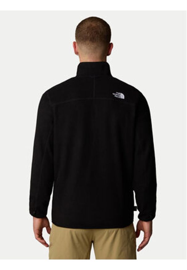 The North Face Polar Glacier NF0A855X Czarny Regular Fit. Kolor: czarny. Materiał: syntetyk