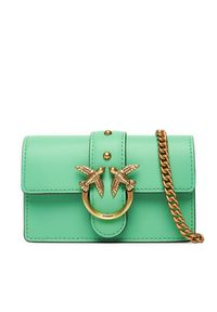 Pinko - PINKO Torebka Love One Micro C . AI 24-25 PCPL 100064 A0F1 Zielony. Kolor: zielony. Materiał: skórzane #4