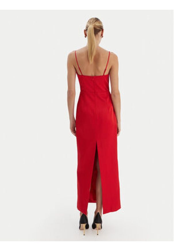 BARDOT - Bardot Sukienka wieczorowa Lucille 60179DB Czerwony Slim Fit. Kolor: czerwony. Materiał: syntetyk. Styl: wizytowy
